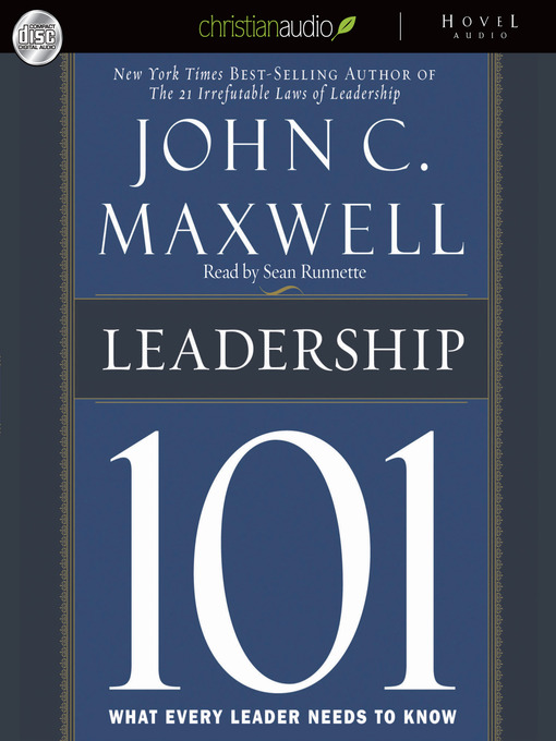 Title details for Leadership 101 by John C. Maxwell - Wait list